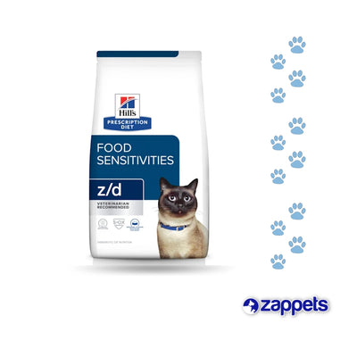 Alimento para Gatos Hills Z/D Skin/Food Sensitivities 4Lb