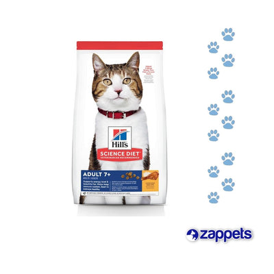 Alimento para Gatos Hills Adultos 7+ 4Lb