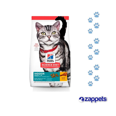 Alimento para Gatos Hills Adultos Indoor Food 3.5Lb