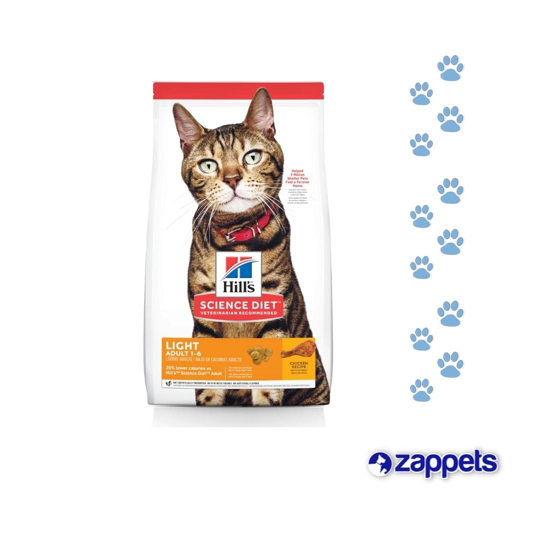 Alimento para Gatos Hills Adultos Light