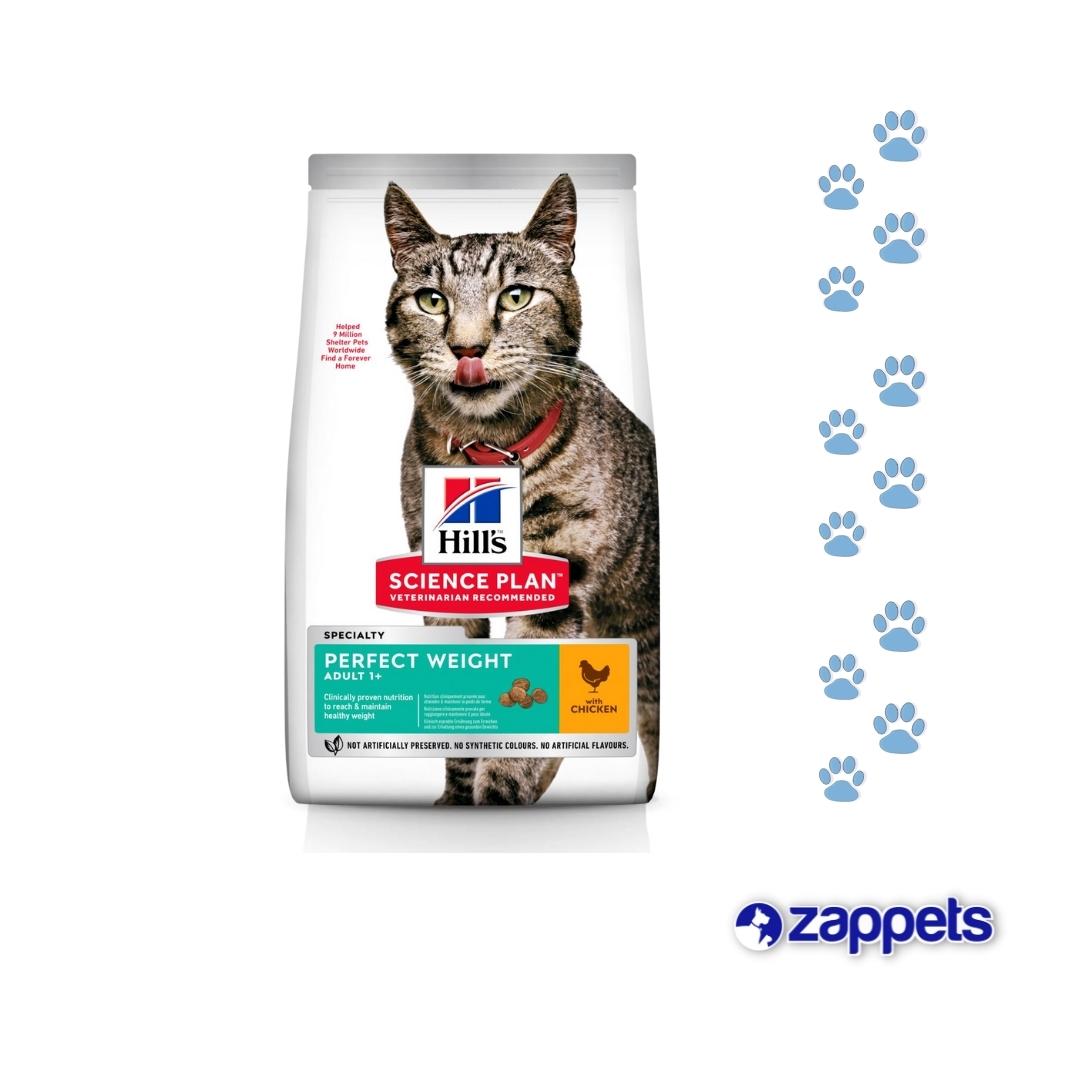 Alimento para Gatos Hills Perfect Weight 3Lb