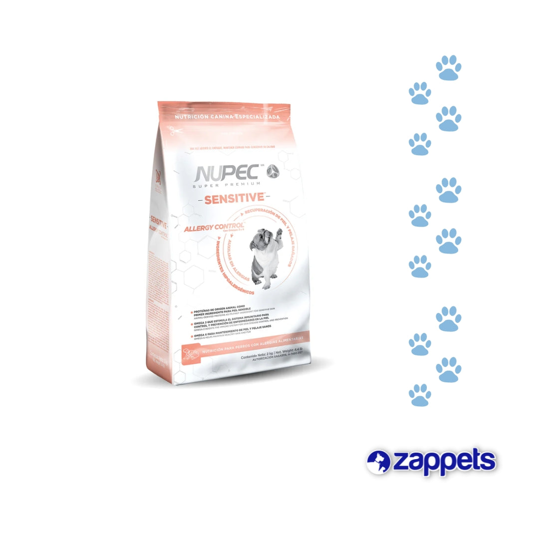 Alimento para Perro Nupec Sensitive Raza Med/Gra 2Kg