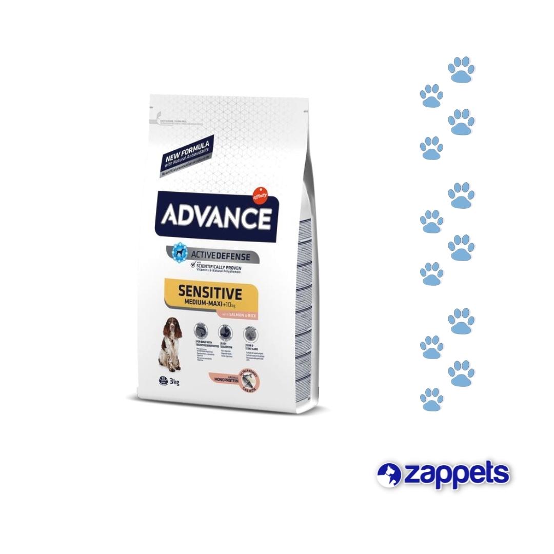 Alimento para Perros Advance Adulto Sensitive Salmon Raza Mediana y Grande