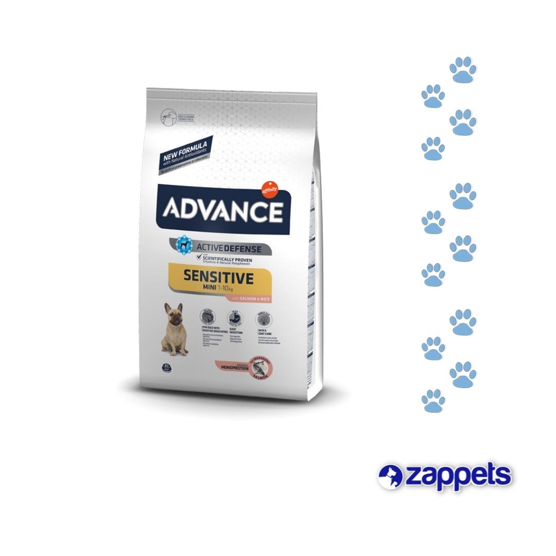 Alimento para Perros Advance Adulto Sensitive Salmon Raza Mini