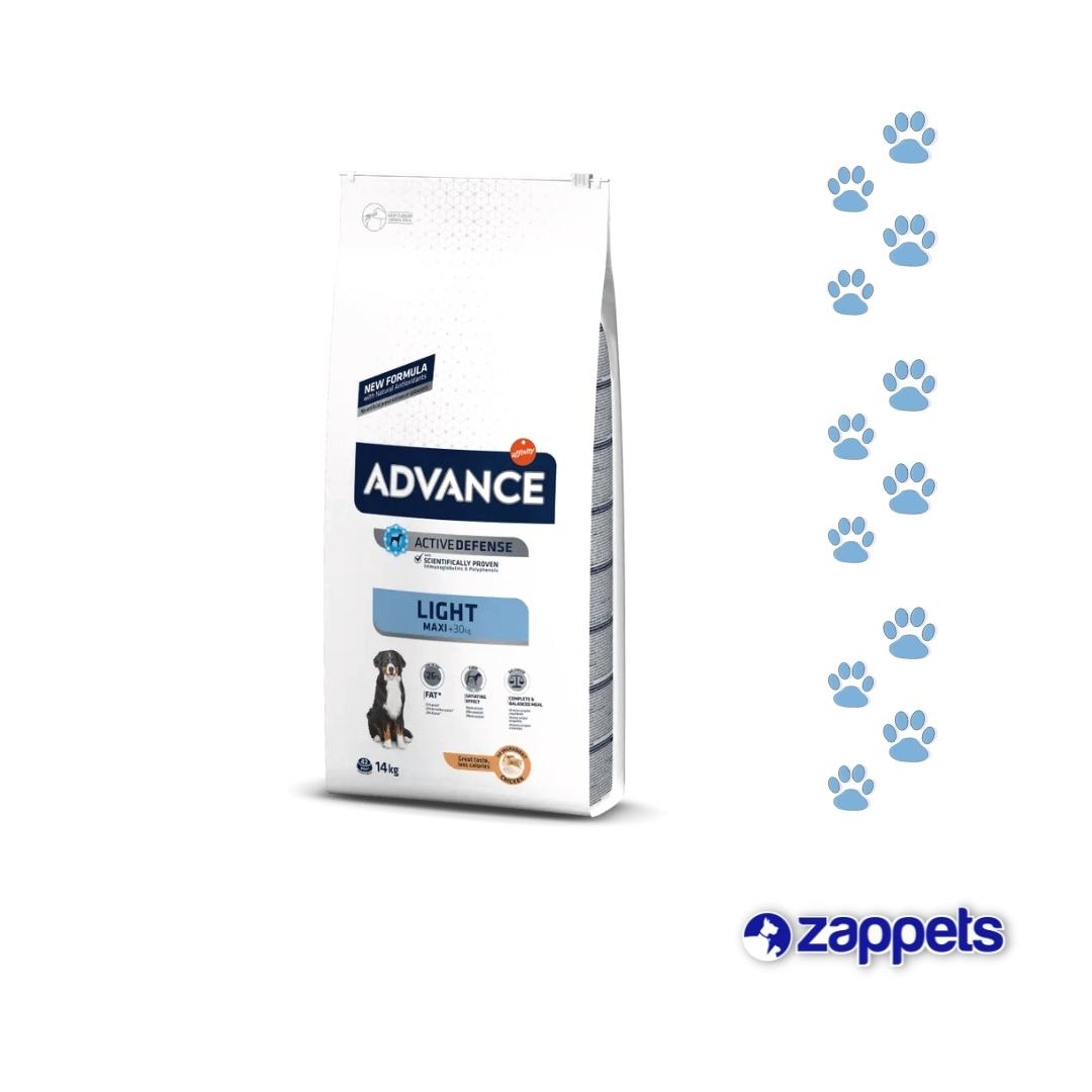 Alimento para Perros Advance Light Raza Maxi 14Kg