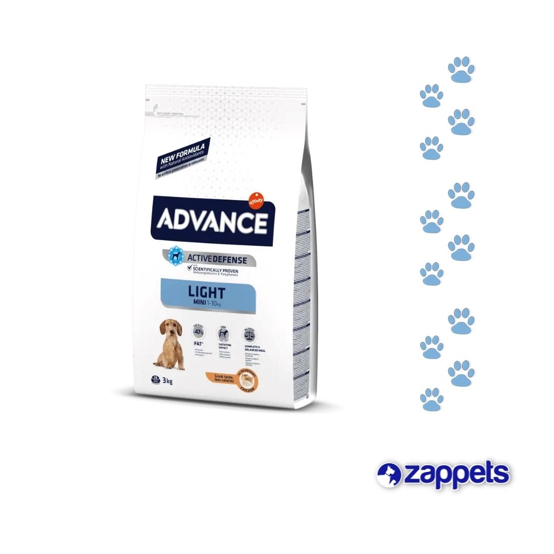 Alimento para Perros Advance Light Raza Mini