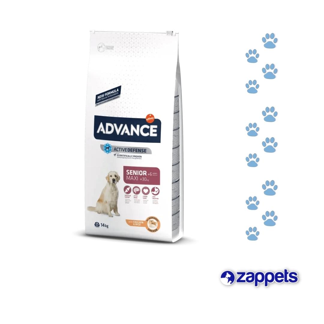 Alimento para Perros Advance Senior Raza Maxi 14Kg