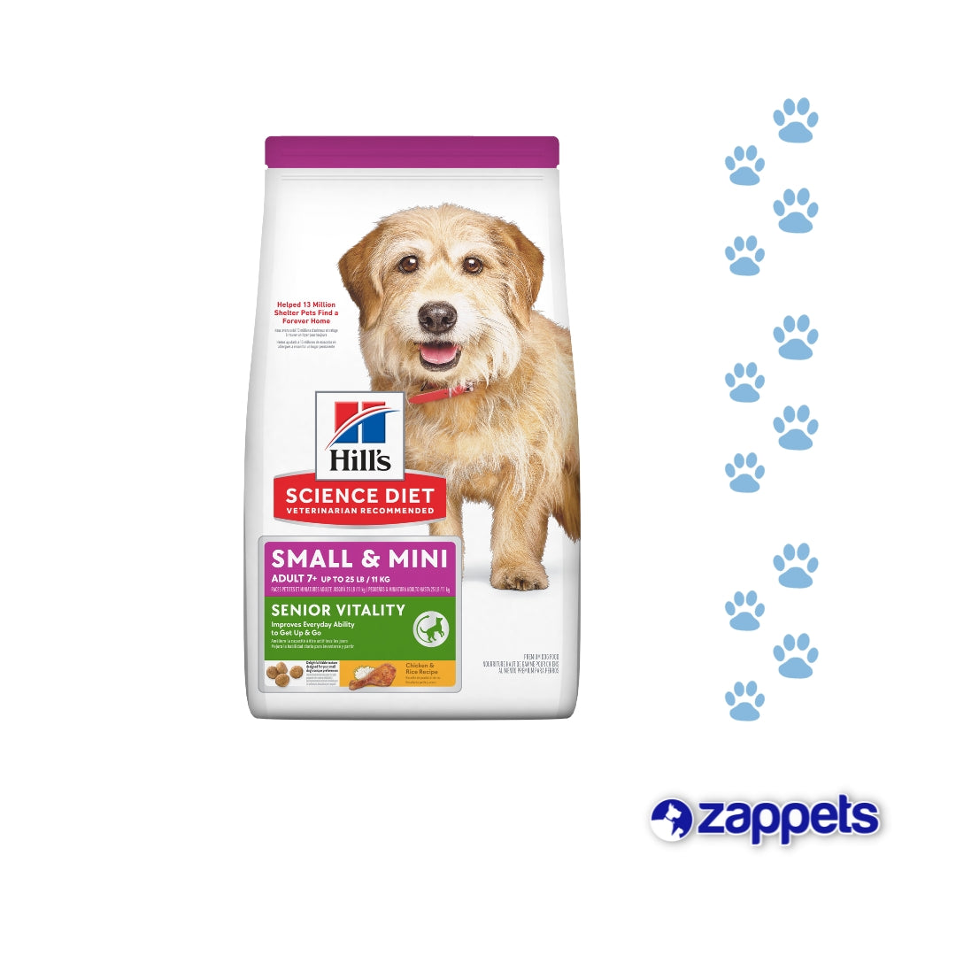 Alimento para Perros Hills Adult 7+ Vitality Small & Mini 3.5Lb