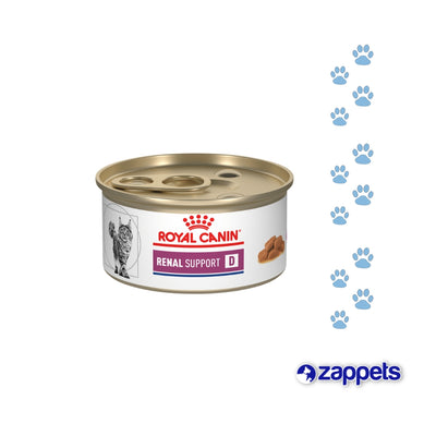 Enlatado para Gatos Royal Canin Renal Support D 0.08Kg