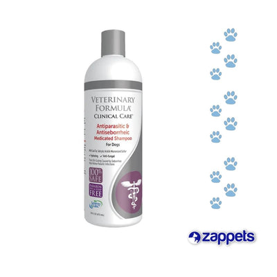 Shampoo Vfcc Antiparasitic 16Oz