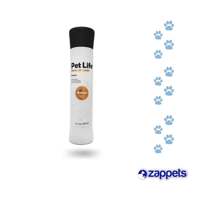 Shampoo Pet Life Dermohidratante Avena 250Ml