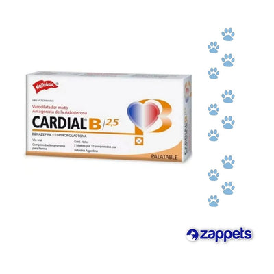 CARDIAL B 2.5Mg - 20UND