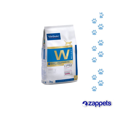 Alimento para Gatos Virbac Weight Loss & Diabe-W1