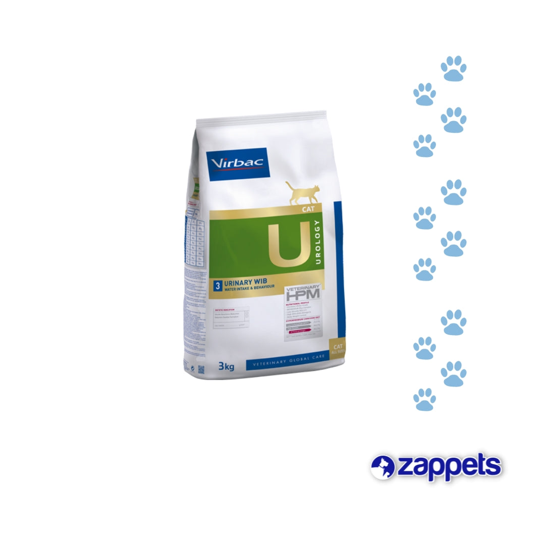 Alimento para Gatos Virbac Urology Urinary WIB-U3