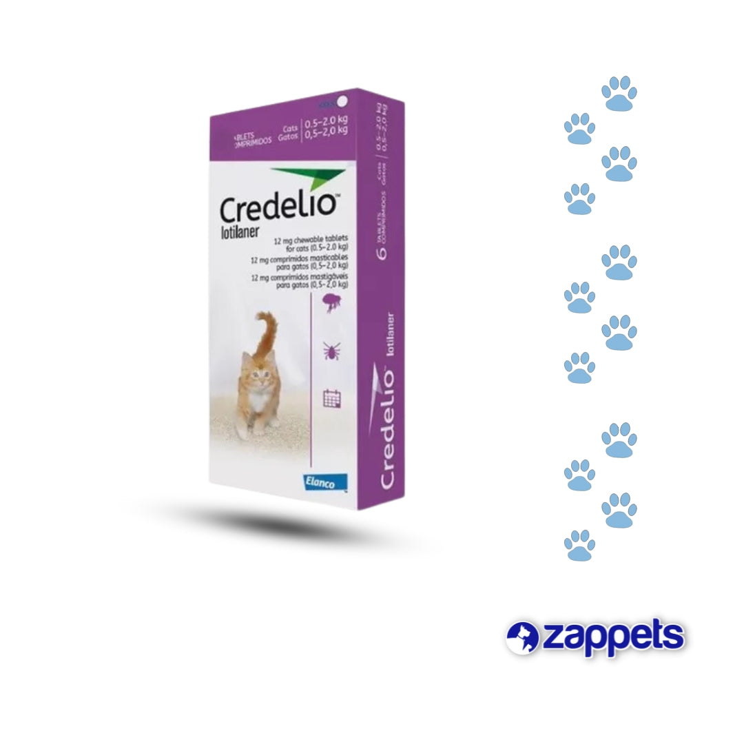 Antipulgas para Gato Credelio 0.5-2Kg - 1Und Suelta