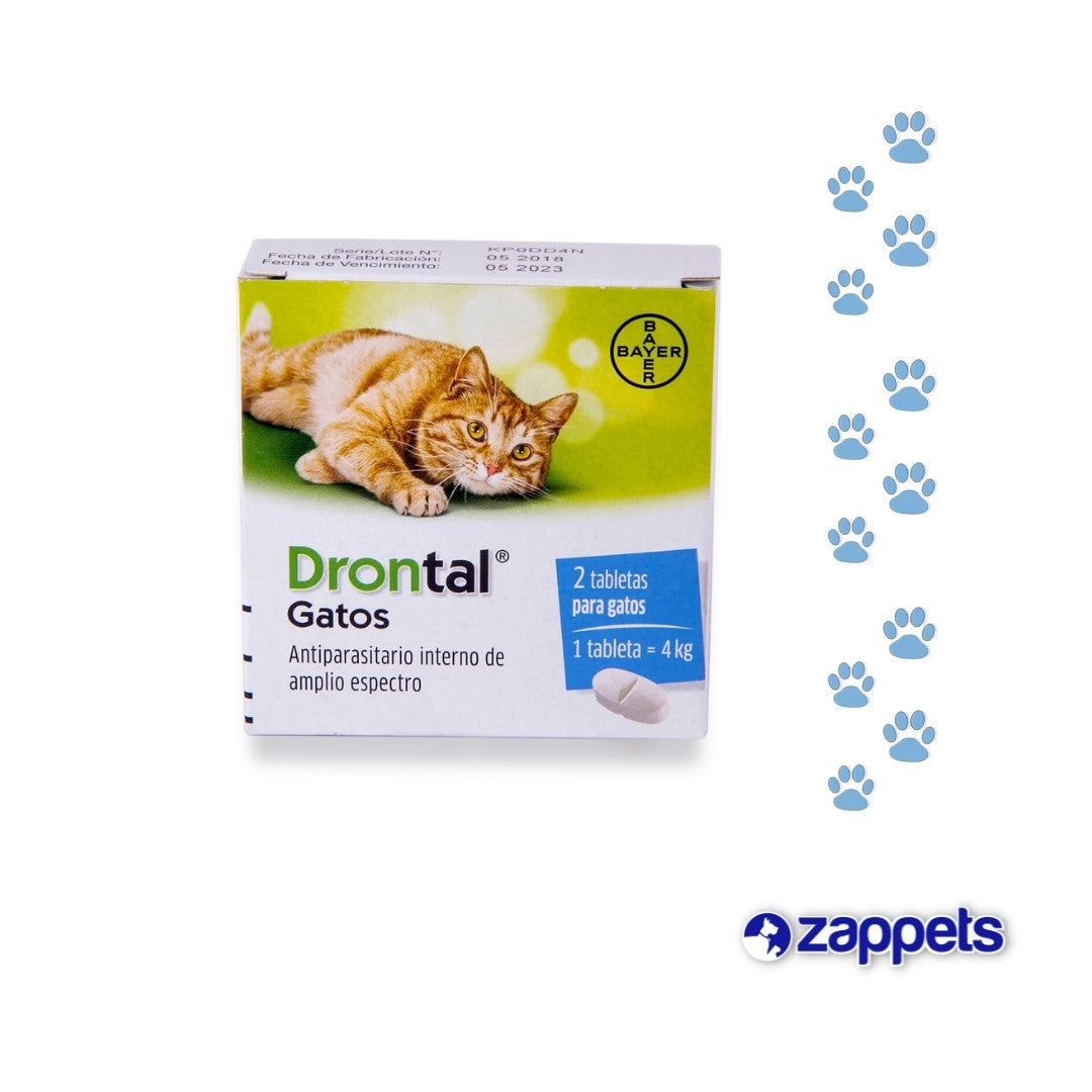 Antiparasitario Drontal Gato