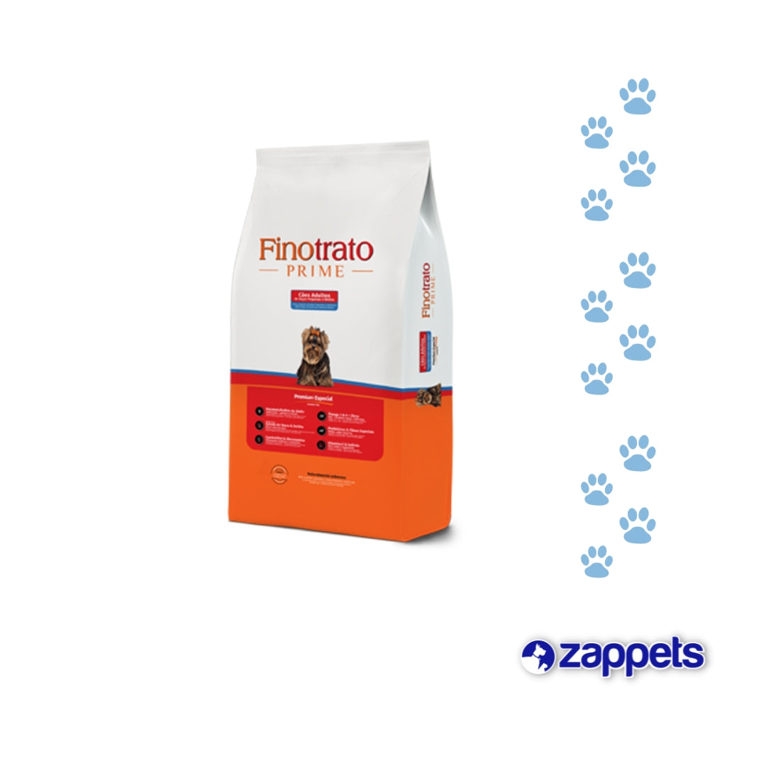 Alimento para Perros Fino Trato Prime Adultos Raza Pequeña y Mediana 15Kg