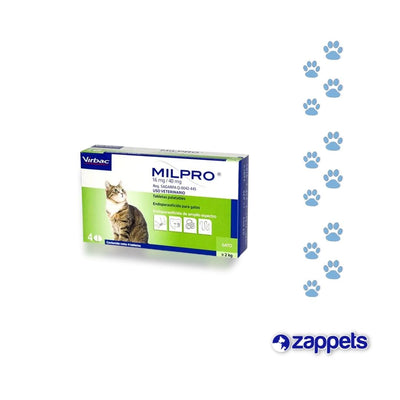 Antiparasitario para Gato Milpro 2Kg O Más - 1Und Suelta