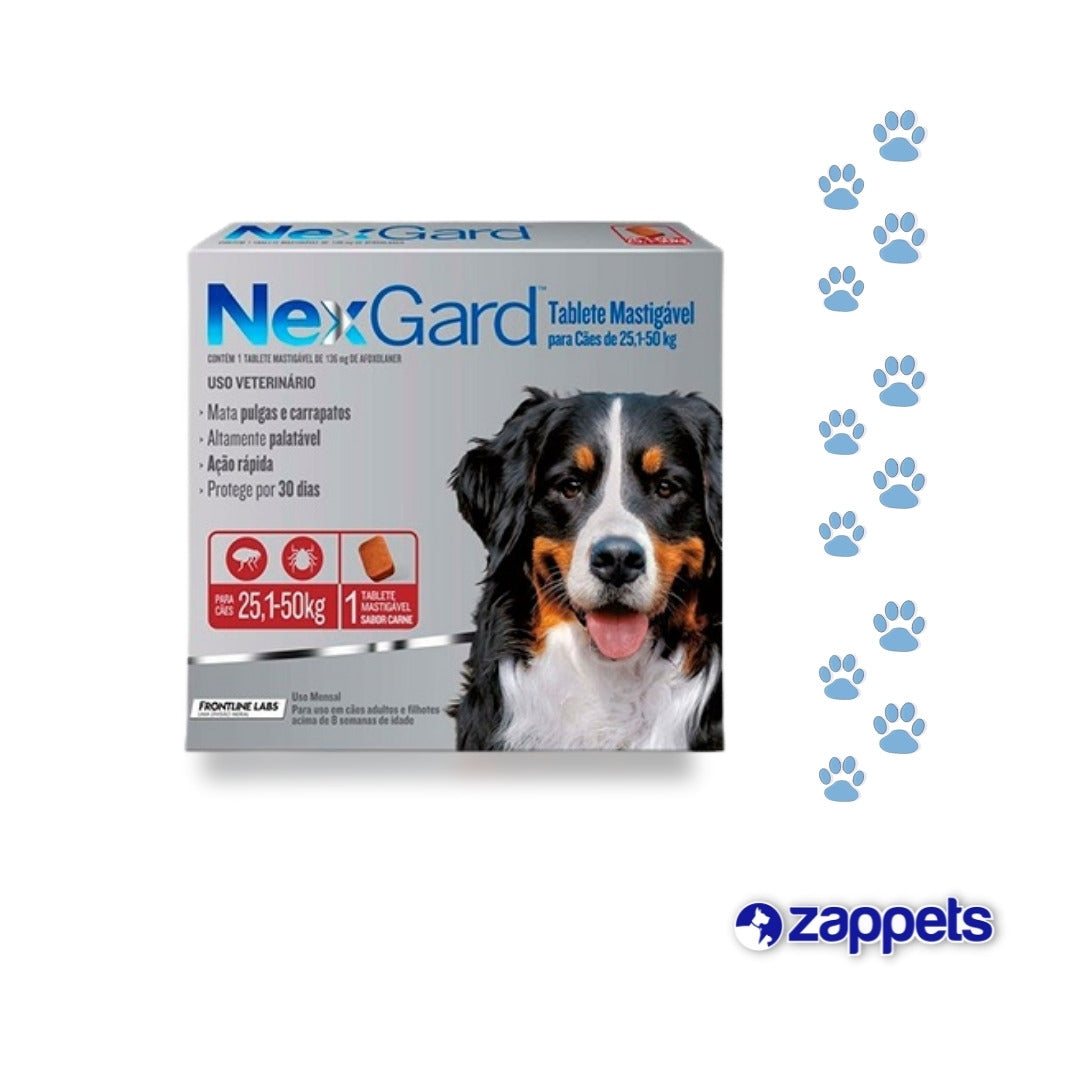 Antipulgas para Perros Nexgard 25-50Kg