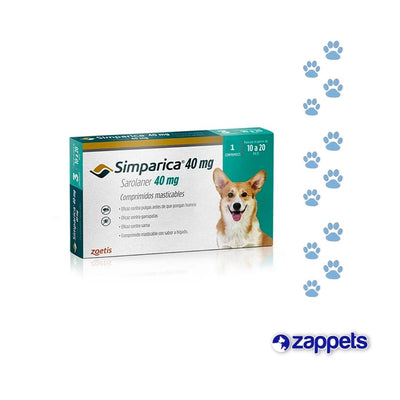 Antipulgas para Perro Simparica 10-20Kg - 1Und